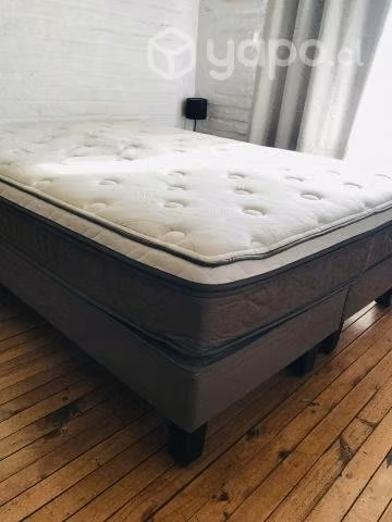 Cama europea Style New 6 (2 Plazas c/ base dividid