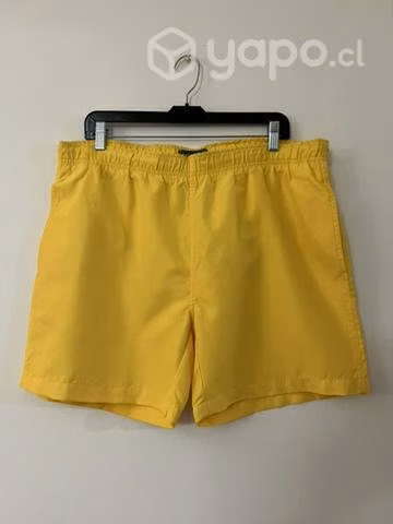 Shorts De Baño Marca Greenfield Talla M/l Amarillo