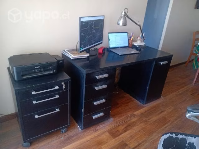 Escritorio más cajonera, excelente estado - Imagen 2