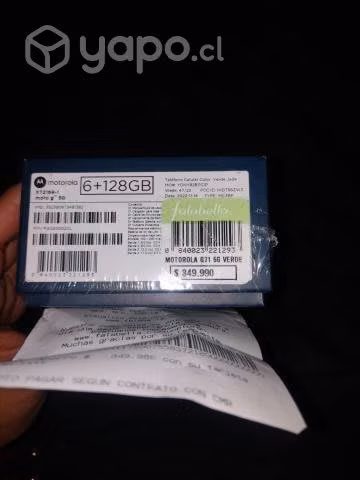 Celular nuevo sellado con boleta