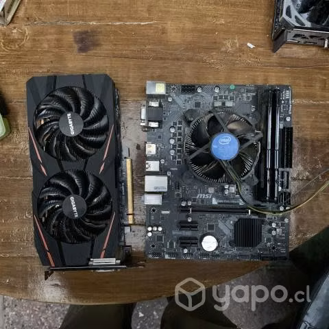 Placa madre h310m pro-vdh plus amd rx 570 4gb i5-9 - Imagen 3