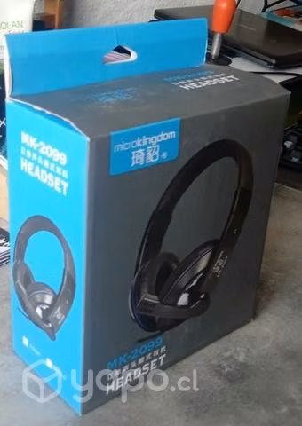 Audifonos Gamer Nuevos (MK-2099 MicroKingdom)