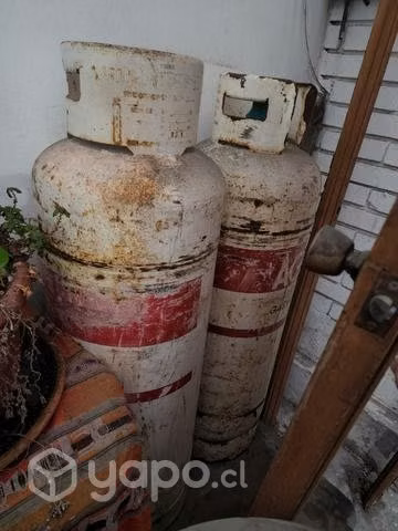2 Bidones de gas de 45 kg