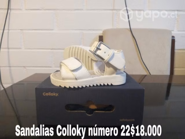 Sandalias Colloky número 22 originales