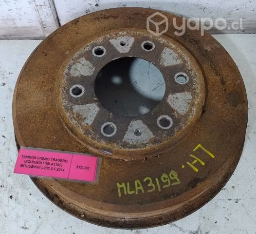 Tambor Freno Trasero Izq (MLA3199) Mitsubish L200