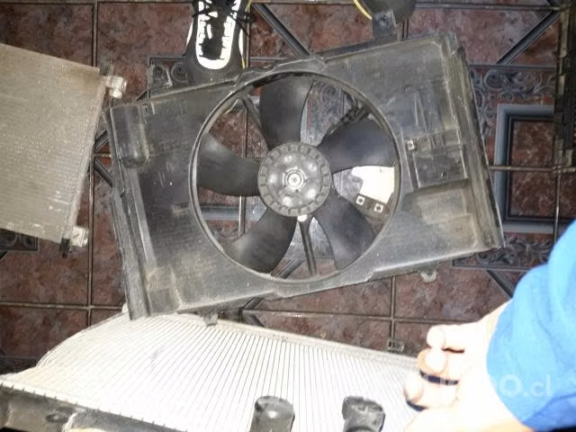 Electro ventilador original nissan tiida 2013