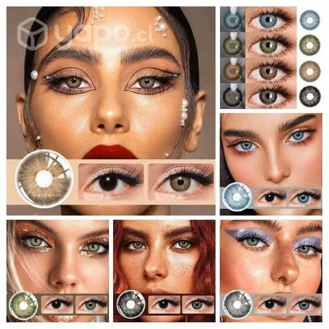 Lentes de Contacto, Colores Naturales Varios Tonos