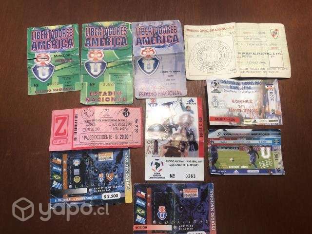 Entradas del recuerdo U. de chile - Imagen 2