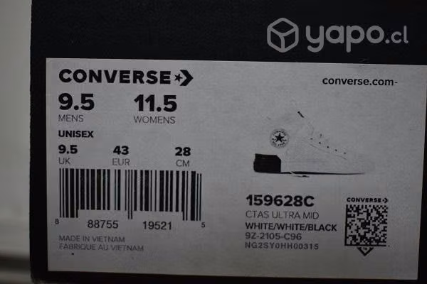 Zapatillas Converse blancas