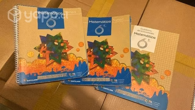 Variedad de libros escolares