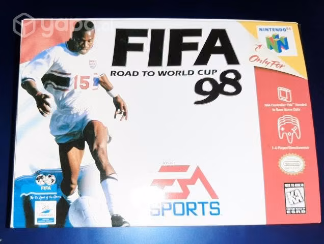 "FIFA 98 Road To World Cup" para Nintendo 64