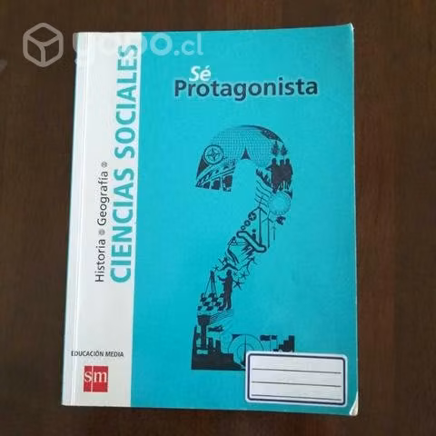 Libro de ciencias sociales, 2do medio.
