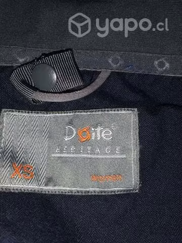 Parka negra Doite original talla XS