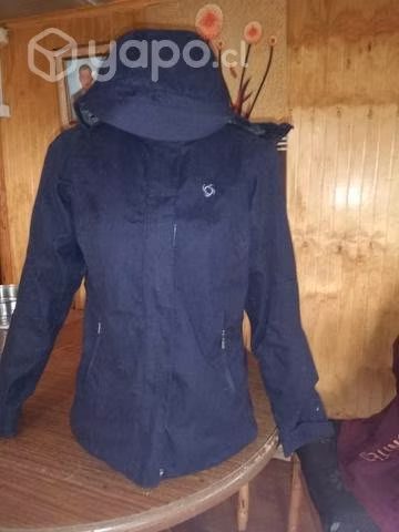Parka negra Doite original talla XS