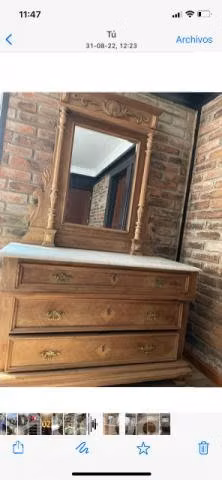 Antiguo peinador