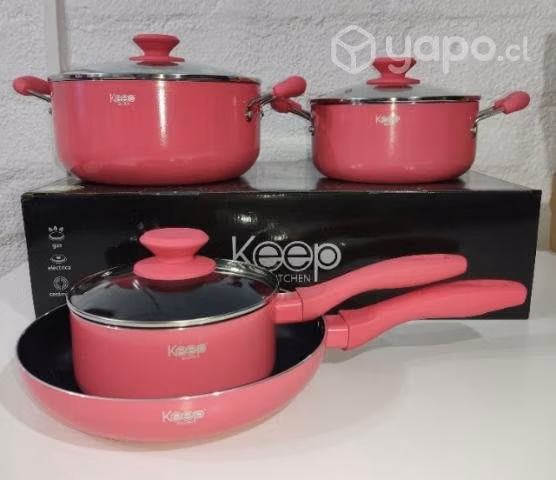 OLLA A PRESIÓN y BATERIAS KEEP NUEVAS