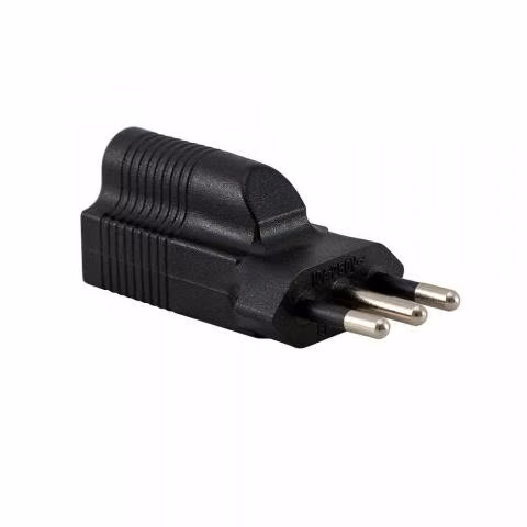 Adaptador enchufe 220v/110v negro - Imagen 2