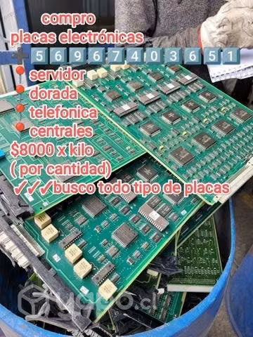 Compramos placas electrónicas