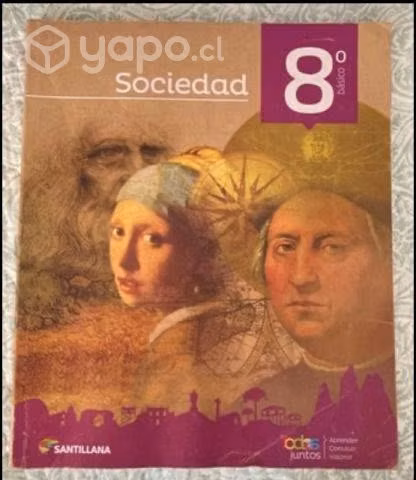 Libro Sociedad 8vo básico Santillana, Todos juntos