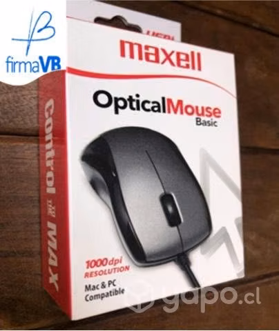 Mouse Maxell Usb Optico Ccable Mowr-10