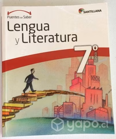 Libro Lengua y Literatura 7° Básico Santillana
