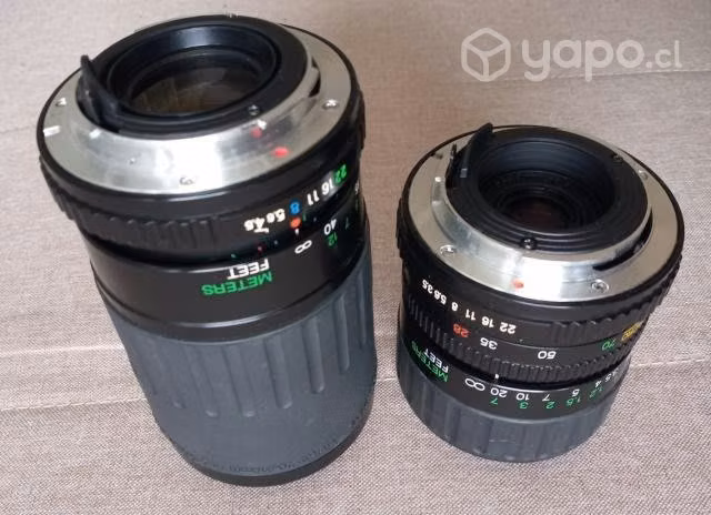 Cámara Fotográfica Vivitar V2000 Vintage lentes