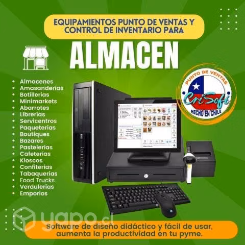 Full pack Sistema de ventas almacén sencillo