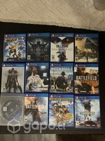 Juegos de Play 4