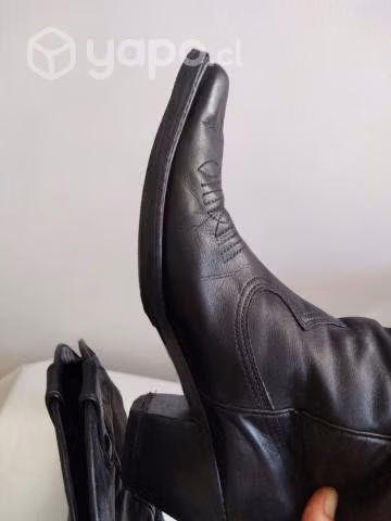 Botas cuero talla 38 - Imagen 2