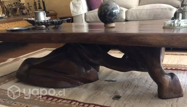 Mesa centro raiz de alerce diseño unico - Imagen 6