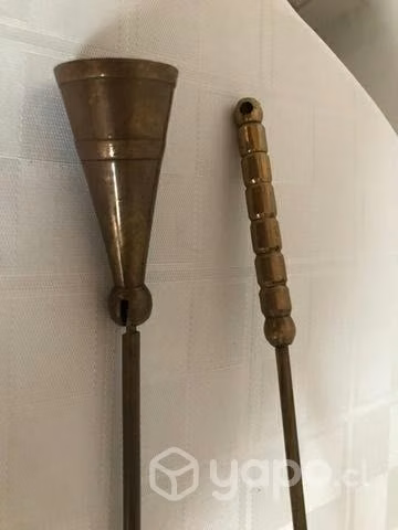 Par de Apaga Velas, de Bronce - Imagen 4