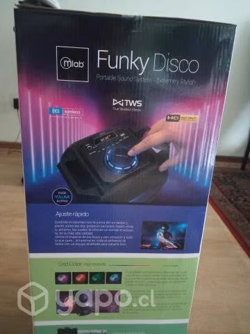 Parlante Mlab funky disco