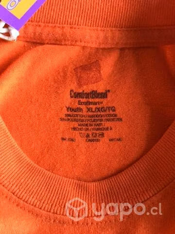 Polera Hanes / Confortblend - Talla XL Niño