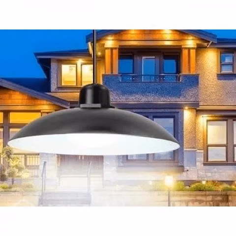 Ampolleta Colgante Tipo Plafon Solar X2 Carga Auto