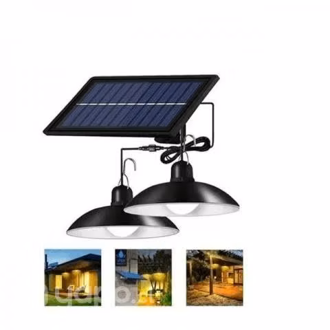 Ampolleta Colgante Tipo Plafon Solar X2 Carga Auto