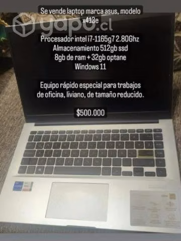 Ultrabook asus x413e - Imagen 3