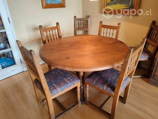 Mesa comedor con sillas