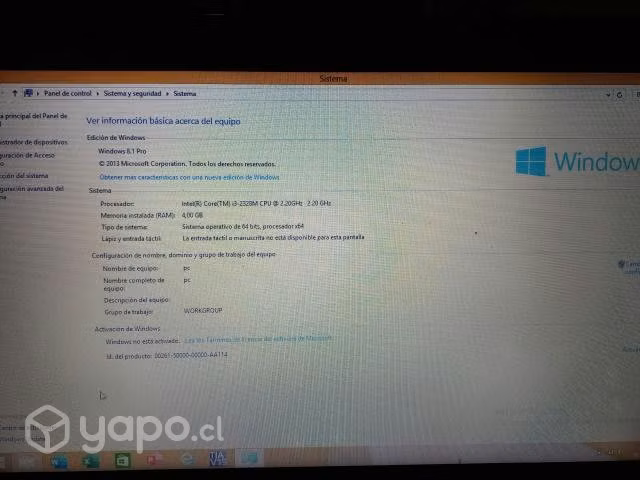 Noteboock pc para casa 4GB ram - Imagen 2