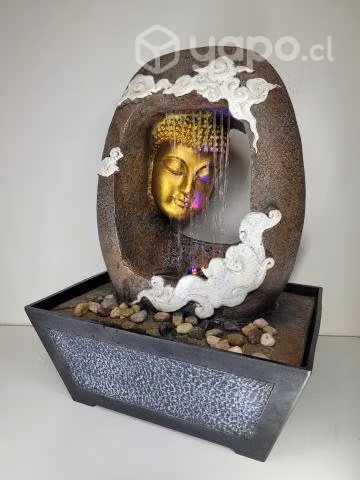 Fuente De Agua Rostro Buda Con Cortina De Agua 40 - Imagen 5
