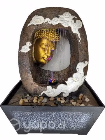 Fuente De Agua Rostro Buda Con Cortina De Agua 40 - Imagen 4