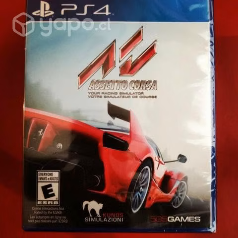 SELLADO PS4 Assetto corsa