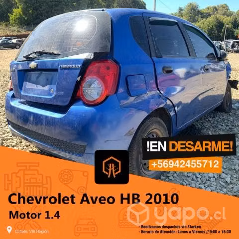 Bobina Chevrolet aveo hb 2010