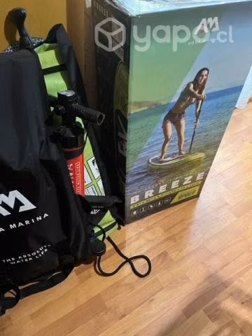 E Tabla de SUP, con todos sus accesorios