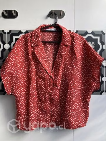 Blusa Mango roja