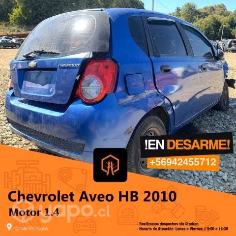 Caliper Chevrolet aveo hb 2010