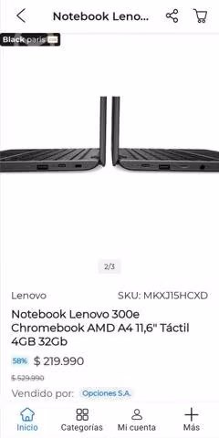 Chromebook Lenovo 300e