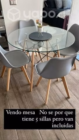 Comedor 5 sillas
