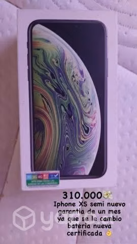 Iphone XS 64 gb black (garantia 1 mes)