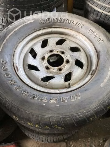 Llanta con neumatico DMAX 2011 de fierro - Imagen 3