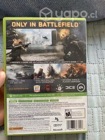 Battlefield 4 Xbox 360 Nuevo - Imagen 2